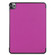 iPad Pro 11 inch 2020 Custer Texture Smart PU Leather Tablet Case with Sleep / Wake-up Function & 3-Fold Holder - Purple
