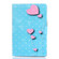 iPad Pro 11 inch 2020 Painted Left and Right Flat Leather Tablet Case with Sleep Function & Card Slot & Buckle Anti-skid Strip and Bracket - Love Balloon
