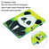 iPad Pro 11 inch 2020 Painted Left and Right Flat Leather Tablet Case with Sleep Function & Card Slot & Buckle Anti-skid Strip and Bracket - Panda