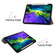 iPad Pro 11 inch 2020 Painted TPU Smart Tablet Holster With Sleep Function & Tri-Fold Bracket & Pen Slot - Graffiti