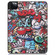 iPad Pro 11 inch 2020 Painted TPU Smart Tablet Holster With Sleep Function & Tri-Fold Bracket & Pen Slot - Graffiti