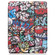 iPad Pro 11 inch 2020 Painted TPU Smart Tablet Holster With Sleep Function & Tri-Fold Bracket & Pen Slot - Graffiti