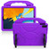 iPad Pro 11 inch EVA Flat Anti Falling Protective Shell with Thumb Bracket - Purple
