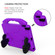 iPad Pro 11 inch EVA Flat Anti Falling Protective Shell with Thumb Bracket - Purple