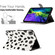 iPad Pro 11.0 2022 / Air 10.9 2022 Dot Pattern Leather Smart Tablet Case - White Black