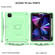 Pure Color PC + Silicone Anti-drop Tablet Tablet Case with Butterfly Holder & Pen Slot iPad Pro 11 2018 & 2020 & 2021 & Air 2020 10.9 - Fresh Green