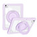 iPad Air 13 2025 / 2024 Crystal Armor PC Hybrid TPU Tablet Case with Pen Slot - Purple