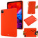 iPad Pro 12.9 2022 / 2021 / 2020 / 2018 Pure Color Liquid Silicone Shockproof Tablet Case - Red