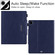 iPad Pro 12.9 2022 / 2021 / 2020 / 2018 Solid Color Horizontal Flip Leather Tablet Case with Holder & Card Slot & Photo Frame & Wallet - Royal Blue