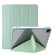 iPad Pro 12.9 2022 / 2021 / 2020 Clear Acrylic Deformation Leather Tablet Case - Green