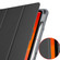 iPad Pro 12.9 inch 2022 / 2021 / 2020 Mutural Horizontal Flip PC + TPU + PU Leather Tablet Case with Holder & Pen Slot - Black
