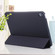 3-fold Horizontal Flip Smart Leather Case with Sleep / Wake-up Function & Holder iPad Air 4/5 - Dark Blue