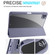 Acrylic 3-folding Smart Leather Tablet Case iPad Air 2022/2020/Pro 11 2021/2020/2018 - Purple