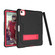 Contrast Color Robot Shockproof Silicon + PC Protective Case with Holder & Pen Slot iPad Air 2022 / 2020 10.9 - Black+Red - Black+Red