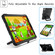 Contrast Color Shockproof Robot Silicone + PC Case with Wristband Holder iPad Air 2022 / 2020 10.9 - Black