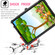 Contrast Color Shockproof Robot Silicone + PC Case with Wristband Holder iPad Air 2022 / 2020 10.9 - Black