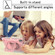 Contrast Color Shockproof Robot Silicone + PC Case with Wristband Holder iPad Air 2022 / 2020 10.9 - Rose Gold