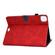 iPad Air 2022 / 2020 10.9 Cowhide Texture Horizontal Flip Leather Case with Holder & Card Slots & Sleep / Wake-up Function - Red