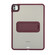 iPad Air 5 / 4 10.9 inch Skin Feel Holder PC Hybrid TPU Tablet Case - Wine Red