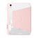 iPad Air 5 2022 / 4 2020 Acrylic Rotatable Holder Tablet Leather Case - Pink