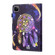 Sewing Thread Horizontal Painted Flat Leather Case with Pen Cover & Anti Skid Strip & Card Slot & Holder & Sleep / Wake-up Function iPad Air 2022 / 2020 10.9 - Starry Sky Wind Chimes