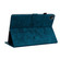 iPad Pro 11 2022 / Air 10.9 2022 Lily Embossed Leather Smart Tablet Case - Dark Blue