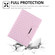 Checkered Pattern Horizontal Flip Leather Case with Holder & Card Slots & Hand Strap iPad 10.2 - 2021 / 2020 / 2019 / Air 10.5 2019 / Pro 10.5 2017 - Pink