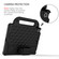 Diamond Texture Design EVA Children Shockproof Protective Case with Strap iPad 10.2 2021 / 2020 / 2019 / Pro 10.5 - Black