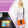 EVA + PC Tablet Case with Shoulder Strap iPad 10.2 2022 / 2021 / 2020 / 2019 / 10.5 - Orange