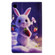 iPad 10.2 / Air 10.5 2019 / Pro 10.5 2017 Electric Pressed TPU Smart Leather Tablet Case - Strawberry Bunny