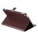 iPad 10.2 / Pro 10.5 / Air 2019 Pressed Printing Cat and Tree Pattern Horizontal Flip Leather Case with Holder & Card Slots & Wallet - Brown