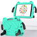 iPad 10.2 2019 / 2020 / 2021 Ice Baby EVA Shockproof Hard PC Tablet Case - Mint Green+Black