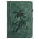 iPad 10.2 2019/2020/10.5 2017/2019 Coconut Tree Embossed Smart Leather Tablet Case - Green