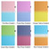 iPad 10.2 2020/2019 / 10.5 2019/2017 Stitching Gradient Leather Tablet Case - Pink Blue