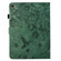 iPad 10.2 2021 / 10.5 2019 Flowers and Bird Embossed Smart Leather Tablet Case - Green