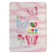 iPad 10.2 2021 / 2020 / 10.5 Painted Magnetic Split Leather Tablet Case - Butterflies