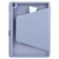 iPad 10.2 2021 / 2020 / 2019 / Air 3 GEBEI Acrylic TPU 3-folding Rotating Smart Tablet Leather Case withh Pen Slot - Light Purple