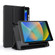 iPad 10.2 2021 / 2020 / 2019 3-folding Acrylic Smart Leather Tablet Case - Black