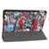 iPad 10.2 2021 / 2020 / 2019 Colored Drawing Horizontal Flip Leather Case with Three-folding Holder & Sleep / Wake-up Function - Graffiti