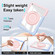 iPad 10.2 2021 / 2020 / 2019 Crystal Armor PC Hybrid TPU Tablet Case - Blue Pink