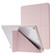 iPad 10.2 2021 / 2020 / 2019 Deformation Transparent Acrylic Horizontal Flip PU Leather Case with Multi-folding Holder & Sleep / Wake-up Function & Pen Slot - Rose Gold
