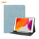 iPad 10.2 2021 / 2020 / 2019 ENKAY ENK-8023 Cow Texture PU Leather + TPU Smart Case with Pen Slot - Sky Blue