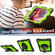 iPad 10.2 2021 / 2020 / 2019 Shockproof Silicone + PC Protective Case with Holder & Shoulder Strap & Pen Slot - Black + Yellow Green