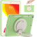iPad 10.2 2021 / 2020 / 2019 Shockproof TPU + PC Protective Case with 360 Degree Rotation Foldable Handle Grip Holder & Pen Slot - Matcha Green