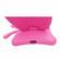 iPad 10.2 2021 Butterfly Bracket Style EVA Children Falling Proof Cover Protective Case - RoseRed
