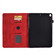 iPad 10.2 2021/2020/2019 / 10.5 2019/2017 Tower Embossed Leather Smart Tablet Case - Red