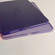 iPad 10.2 2021/2020/2019 Skin-feeling Crystal Clear Acrylic Tablet Case - Purple