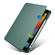 iPad 10.2 2022 / 2021 / 2020 / 2019 Acrylic 360 Degree Rotation Holder Tablet Leather Case - Pine Green