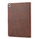 iPad 10.2 Calf Texture Double Fold Clasp Horizontal Flip Leather Case with Photo Frame & Holder & Card Slots & Wallet - Coffee