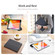 iPad 10.2 DUX DUCIS Domo Series Horizontal Flip Magnetic PU Leather Case with Three-folding Holder & Pen Slot & Sleep / Wake-up Function - Black